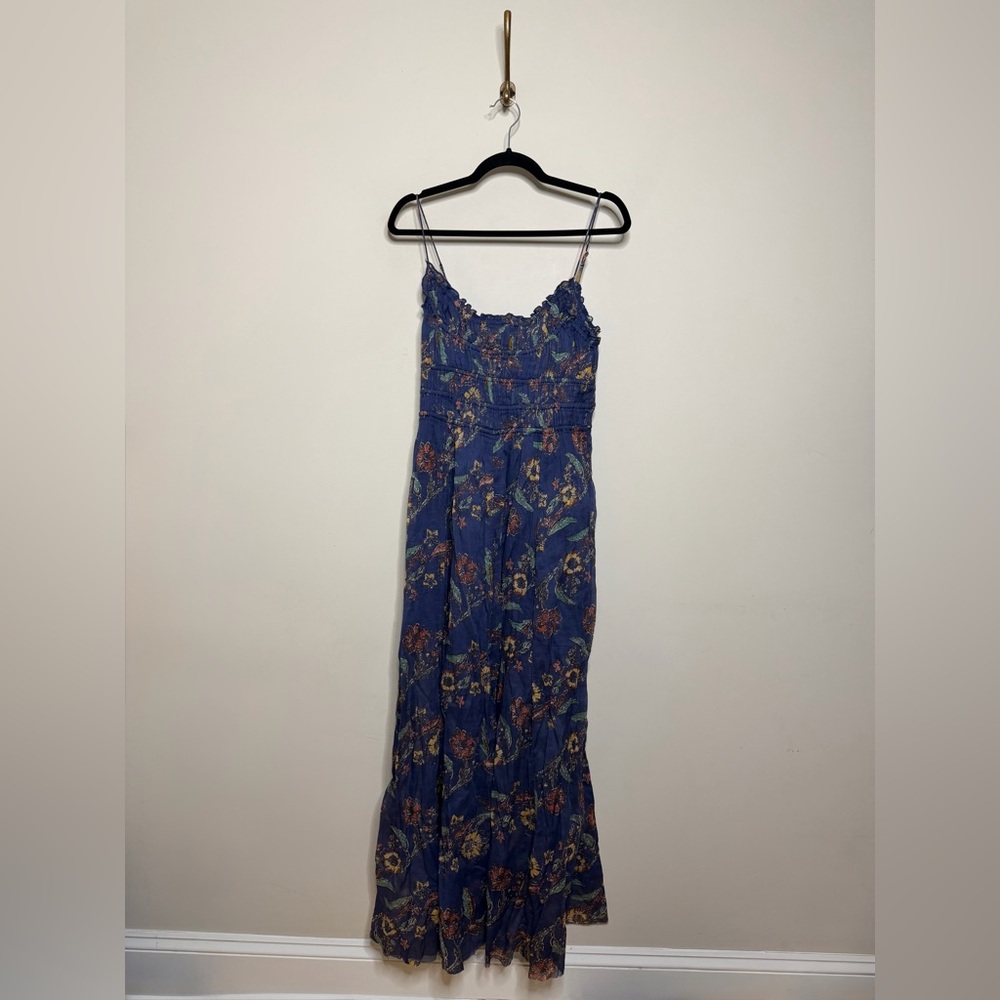Free People One Ciella Printed Scoop Neck Sleeveless A-Line Maxi Dress - Picture 3 of 9